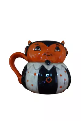 Johanna Parker Devil Pumpkin Big Large Mug Halloween • $9.75