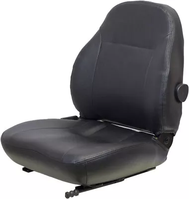 Fits JCB Telehandler Seat Assembly - Fits Various Models - Black Vinyl • $319.99