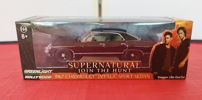 Lootcrate Exclusive Greenlight Supernatural 1967 Chevrolet Impala Sport Sedan GC • $39