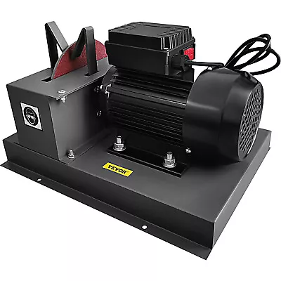 VEVOR Mower Blade Bench Grinder 7  Wheel 2/3 HP Motor 30 Deg. Angle Sharpener • $220.99