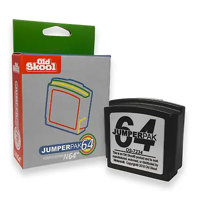 Jumper Pak 64 Booster Jumper Pack For Nintendo 64 N64 - Old Skool • $9.99