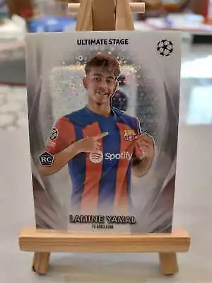 2023-24 Topps UEFA Lamine Yamal #USC-16 Rookie Ultimate Stage RC FC Barcelona • $0.99