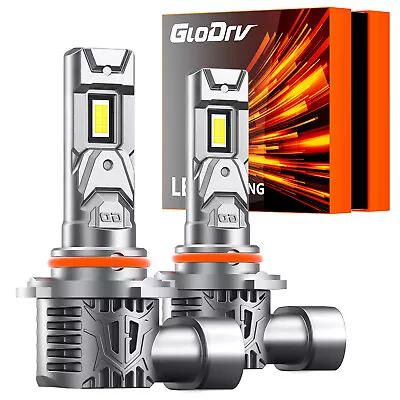 GloDrv 9145 9140 H10 LED Fog Light Bulbs 60W 16000LM Mini Size 6000K Cool White • $27.99