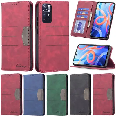 Retro Wallet Leather Flip Case Cover For Xiaomi Mi 12Lite Redmi 10A A1+ Note 11S • $15.30