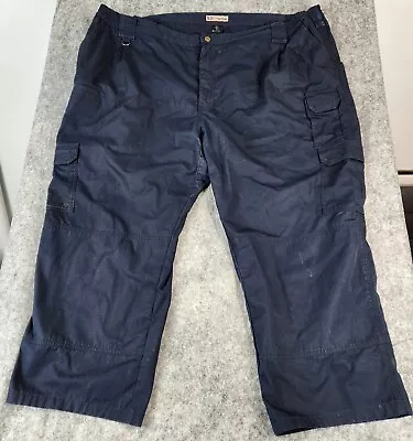 5.11 Mens Tactical Cargo Pants Size 54 Blue Taclite Pro Ripstop Style 74273 • $18.87