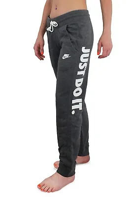$34.99 • Buy Nike Women's Rally Sweatpants 579714, Just Do It Drawstring Waistband Jogger