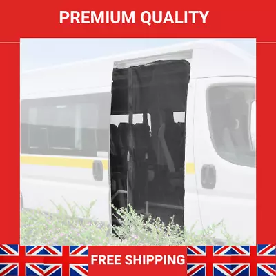 Magnetic Mosquito Net Fly Screen Sliding Door For Ford Transit Custom 2013-2023 • £69.99