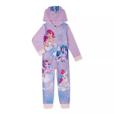 My Little Pony Hooded Blanket Sleeper Pajamas PJs - Applejack Izzy Pipp Zipp • $12