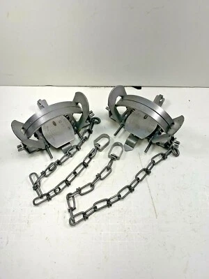 $29.92 • Buy 2 Duke #2 Coil Spring Traps (Raccoon Coyote Bobcat Fox  Otter Trapping Supplies)