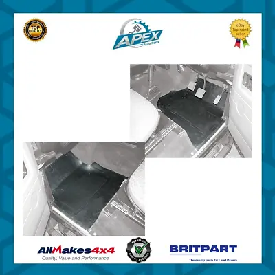 Front Rubber Mats With R380 Gearbox Tunnel For Land Rover Defender - Da4502 • $330.08