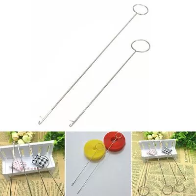 Threading Needle Threader Loop Turner Hook Needlework Tool Sewing Accessaries • £3.26