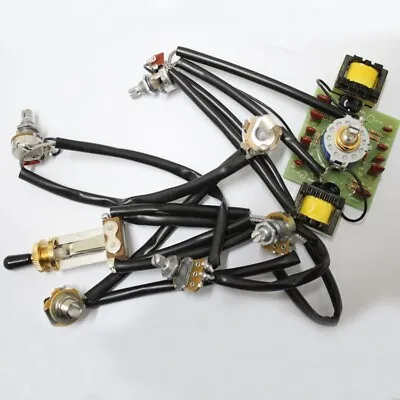 Guitar Wiring Harness Kit 2V2T 3 Way Toggle Switch With Varitone Switch • $42.99