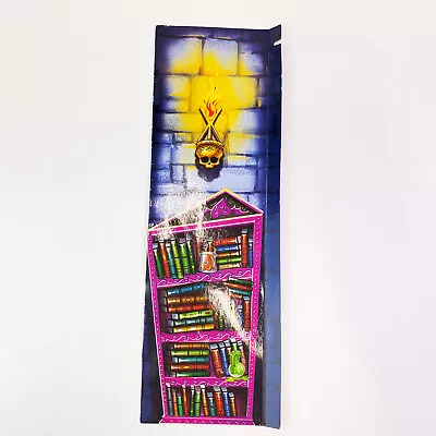 Monster High Deadluxe High School Castle  Replacement Background Insert Bookcase • $7.99