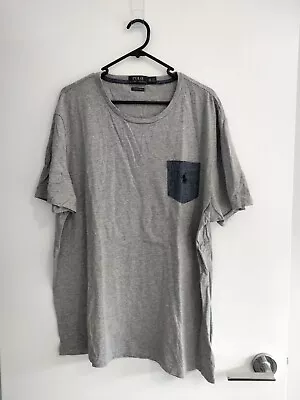 Polo Ralph Lauren Pocket Tee Mens XXL Tee T-Shirt Custom Slim Fit • $39.99