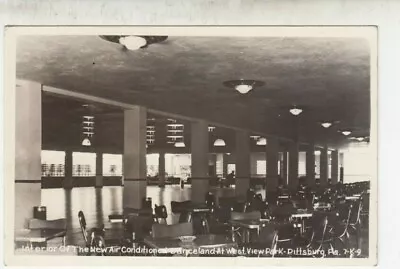 Pittsburg PA West View Amusement Park  Pittsburgh Interior  Danceland  RPPC • $94.50