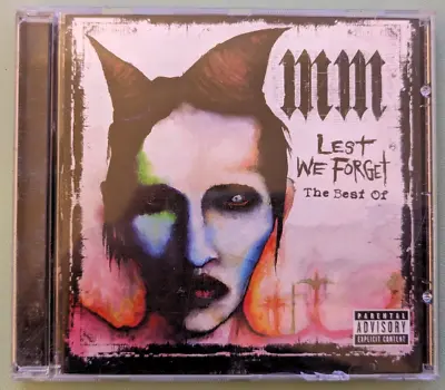 Marilyn Manson - Lest We Forget - The Best Of (CD 2004) • $7.58