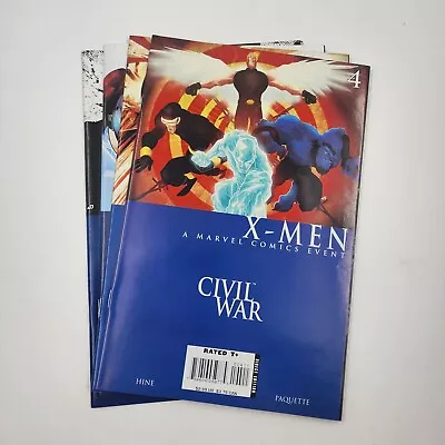 Civil War X-Men #1-4 Complete Set 2006 Fine-Very Fine Marvel Comics • $5.99