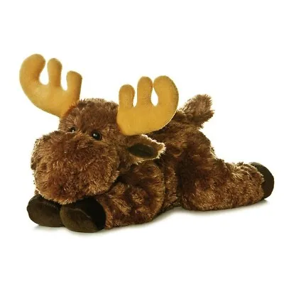 Aurora 12  Moosie Moose Flopsie Plush Stuffed Animal Toy #31421 • $14.71