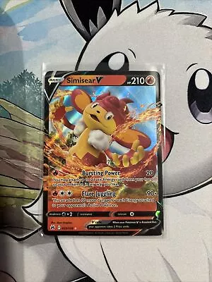 Pokémon TCG Simisear V Crown Zenith 022/159 Holo Ultra Rare • £0.99