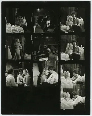 1968 Contact Sheet Veronica Carlson With Lover Dracula Has Risen From The Grave • $545