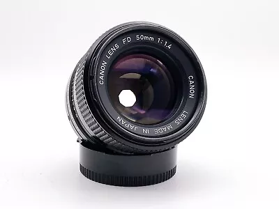 Canon FD 50mm F1.4 1:1.4 NFD Prime Portrait Lens AE-1 A-1 AV-1 T90 • £85.67