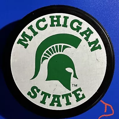 Vintage Michigan State University Spartans Souvenir Puck • $10.95