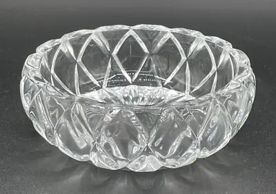Shannon Crystal Bowl Designs Of Ireland 5  Round By 1 1/2 Tall • $4.99