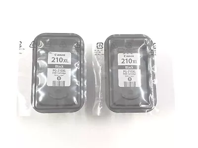 Canon 210XL Black PG-210XL Authentic 2 Pack Ink Lot • $19.99