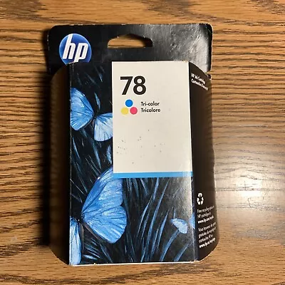 HP 78 Tri-Color Ink Cartridge C6578DN New Genuine Sealed Box Expired • $8.99