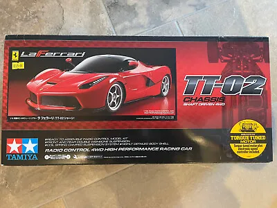 Tamiya La Ferrari  58582 TT-02 RC Car Kit • £195