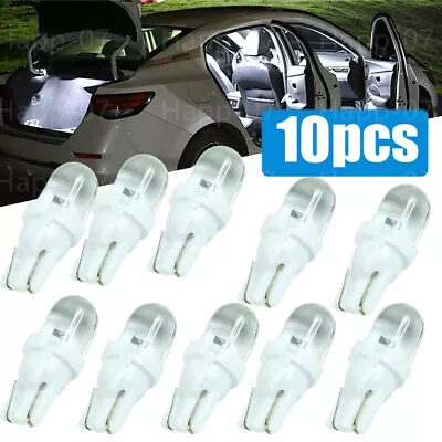 10Pcs 12V T10 W5W 501 White LED Side Car Auto Wedge Light Lamp Bulbs New • $0.99