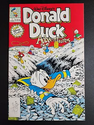 Donald Duck Adventures #1  Nm    Don Rosa Cover Art/story 1990 • $8.99