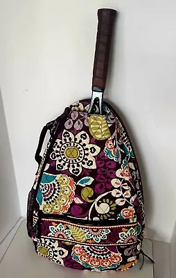 Vera Bradley Tennis Shoulder Bag Plum Crazy • $39