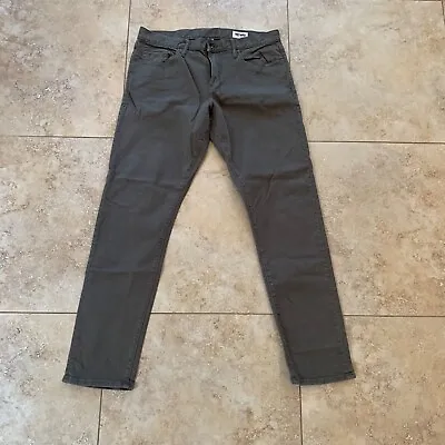 Todd Snyder Chino Olive Green Gray Pants Slim Fit Men's Size 34x32 • $59.99