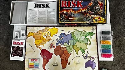 1993 Risk Board Game By Parker Brothers Complete In Very Good Cond • $15