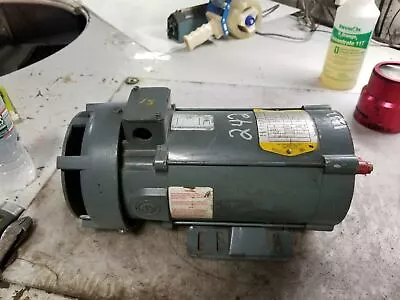 Baldor 3/4 Hp Electric Dc Motor 180 Vdc 1750 Rpm 56c Frame 5/8  Dia Cdp3436 • $134.99