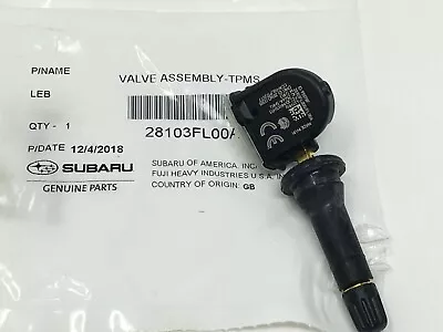 $58.55 • Buy Genuine Subaru TPMS Tire Pressure Sensor 28103FL00C Impreza Ascent Crosstrek OEM