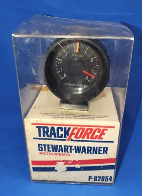 Vintage NOS 1980's Stewart Warner 8000 RPM Pedestal Cup 2-1/2  Mini Tachometer • $49.99