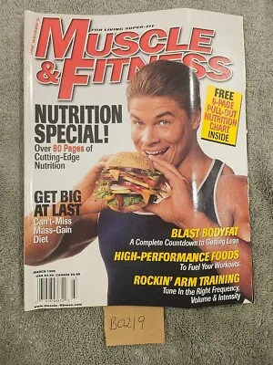 Muscle & Fitness / March 1998 / Nutrition Special Edition / • $6.98