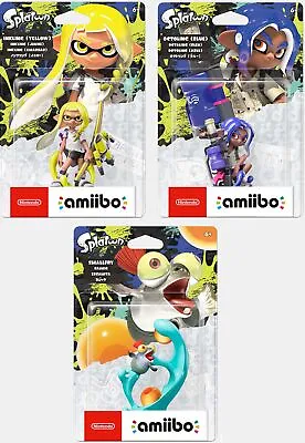 $116.99 • Buy IN-STOCK Nintendo Amiibo Splatoon 3 Octoling Blue Inkling Yellow Smallfry Switch