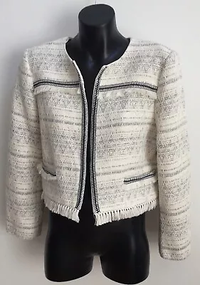 $48.50 • Buy FOREVER NEW Lisa Trophy Jacket- Ladies Size 12- Tweed/ Woven Fabric- AS NEW COND