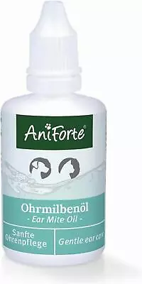 AniForte - Ear Mite Drops For Dogs & Cats - Soothes Itch & Irritation - 50mL • £25.99