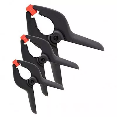 3x Mix Size Spring Clamps 6 4 & 3in Heavy Duty Spring Clips Market Stall Models • £4.45