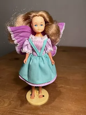 Vintage 1980's Hornby Flower Fairies Healing Fairy Doll RARE Dress • £25