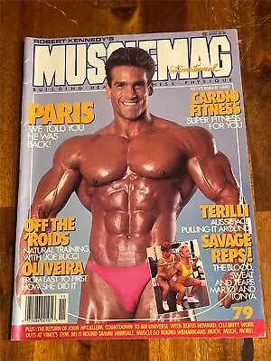 MUSCLEMAG Bodybuilding Muscle Magazine BOB PARIS 11-88 • $11.50