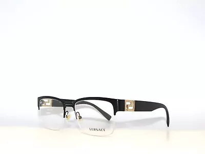 Versace VE1272 1261 54 Matte Black  Eyeglasses 1272 • $118.99