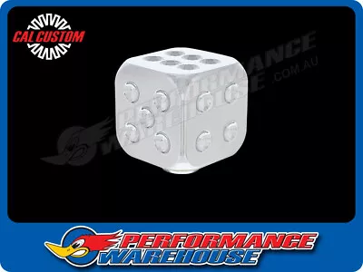 Chrome Dice Gear Shift Knob Universal • $45.50