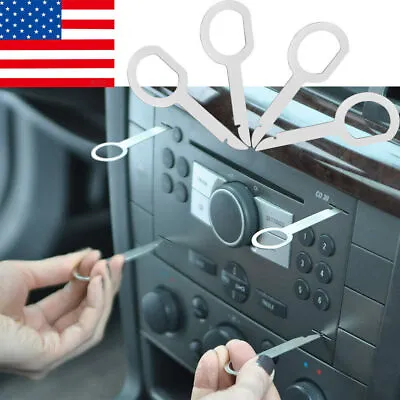 Car Radio Stereo Removal Release Tool Key For Audi Mercedes Benz Ford • $2.38