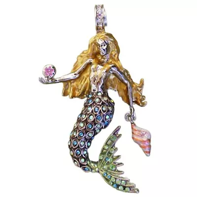 Kirks Folly Mirabella Mermaid Treasures From The Sea Magnetic Enhancer ST Green • $38.24