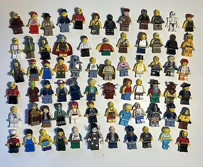 Lego Minifigures Bulk Lot Of 70 - For Parts And Pieces • $11.61
